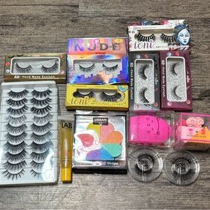 Assorted Eyelash and Makeup Set